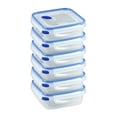 thumbnail image 1 of Sterilite 4.0 Cup Square Ultra-Seal Food Storage Container, Blue (6 Pack), 1 of 12