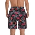 thumbnail image 3 of Naloa Colorful Hawaii Palms Men's Beach Shorts, Surfing shorts, Swim trunks, Quick Dry Swim Trunks for Surfing Beach Fun - Large, 3 of 9