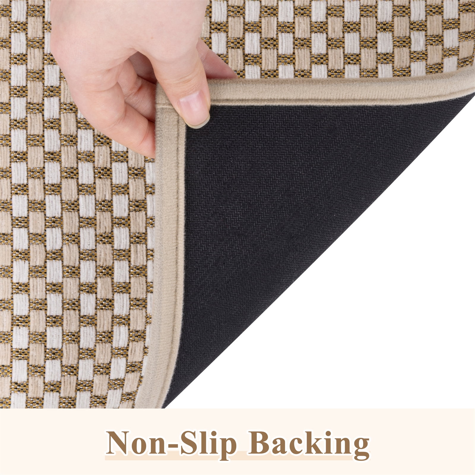 Bathroom Rugs Sets 3 Piece, Super Soft and Absorbent Non Slip Microfiber Toilet Bathroom Mats