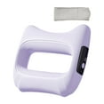 thumbnail image 2 of Masajeador muscular portátil y práctico para mujeres con vibración de tejido profundo. Morado con cinturón, 2 of 9