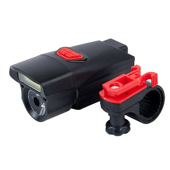 COB LED Bicycle Bike Light Front Rear Tail Helmet Flashlight Lamp 6 Modes AAA