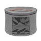 thumbnail image 1 of Btafrte Caja Almacenamiento Sombreros Fieltro Estuche para Sombreros Ropa Juguete Peluche (gris), 1 of 9