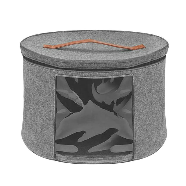 Organizador Sombrero Caja Almacenamiento Ropa Con Pañales Redondos Asa para Sombreros Toy Animal