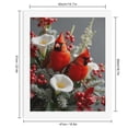 thumbnail image 2 of Paint By Numbers Kit for Adults Beginner - DIY Red Floral Arrangement Canvas Painting Kits for Adults, Frameless Paint By Number for Adults for Home Wall Decor 16x20 Inch, 2 of 7