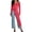 Red, variant on THDHVS Long Sleeve Dress for Women,Womens Dresses,Solid Color Long Sleeve T Shirt Dress with Asymmetric Hem for Yoga or Casual Khaki