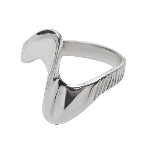 Sterling Silver Filigree S Ring