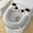 Vert, variante sur Housse de Siège de Toilette, Staron 2026 Siège de Toilette Rembourré Chaud en Peluche, Fermeture à Glissière Tapis de Toilette d'Hiver en Polyester Doux Lavable à la Machine Séchage Rapide, Noir