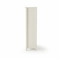 thumbnail image 3 of Camaflexi Classic Shaker Style Bookshelf, Solid Wood Bookcase with MDF Back Panel, 48”, Off White, 3 of 6