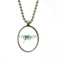 thumbnail image 1 of Outil Boussole Collier Direction Navigation Chaîne Vintage Pendentif Perle Collection Bijoux, 1 of 3