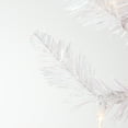thumbnail image 6 of 4 ft. Pre Lit Clear Incandescent White Tiffany Tinsel Tree, 6 of 6