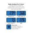 thumbnail image 5 of Thinner© by Conair Carbon Fiber Body Analysis Scale, 5 of 6