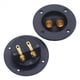 thumbnail image 5 of 9 Piezas DIY Casa Estéreo de Coche Caja de Altavoz de 2 Vías Poste de Unión de Terminales Conectores de Copa de Resorte Redondo Enchufes de Subwoofer (Negro), 5 of 5