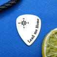 thumbnail image 3 of Lead Me Home Guitar Pick Anniversary Gift for Musician Guitar Player Husband Boyfriend Musical Gift Wedding Valentines Day Jewelry for Him Birthday Gift for Musician, 3 of 4
