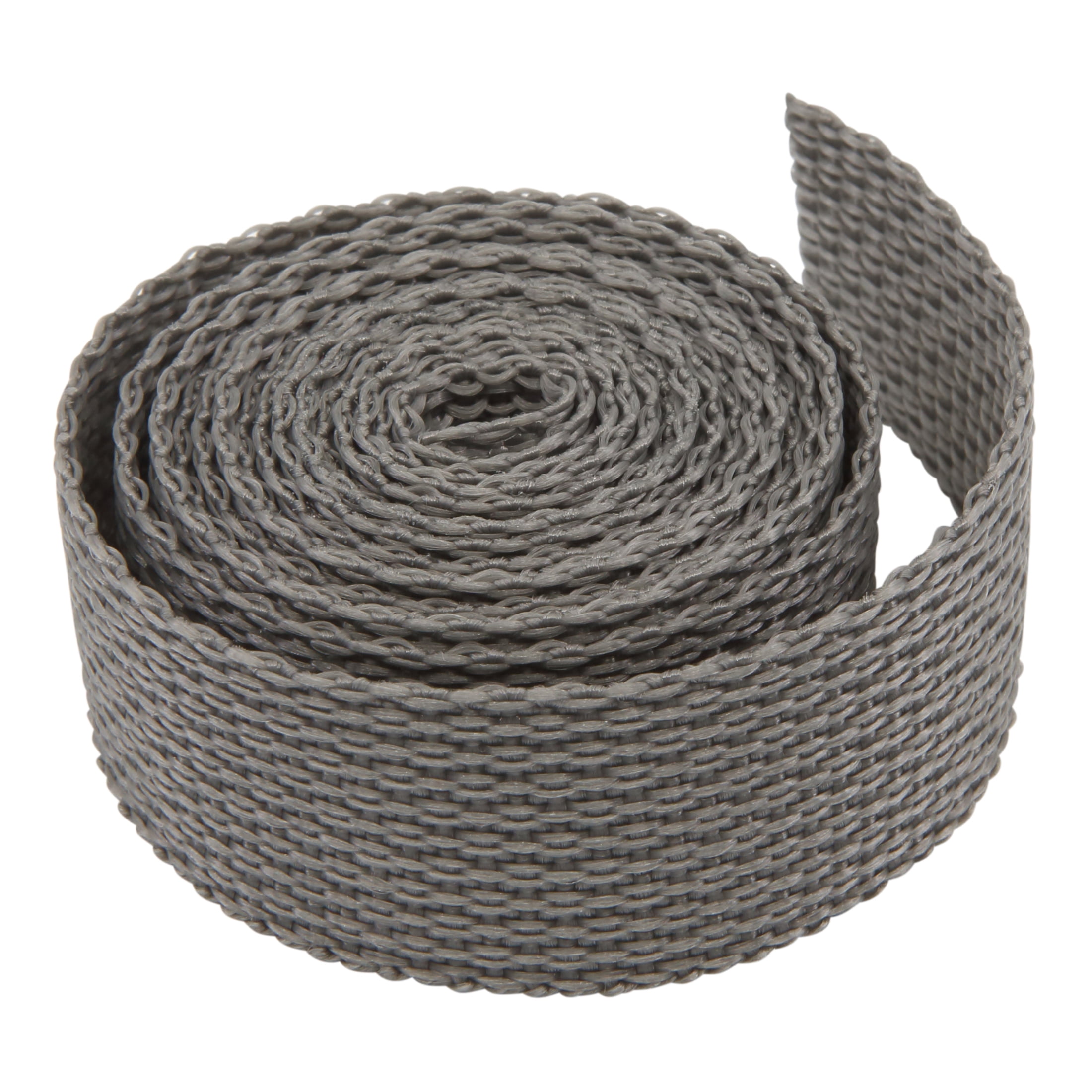 (3 pack) Dritz® Gray Polypro Belting or Strapping Material, 1 inch Wide, 60 inches Long