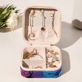 thumbnail image 6 of Tree Travel Portable Square Jewelry Organizer Box - Earring Holder, Ring, Necklace, Bracelet Storage - Suitable for Girls and Women - Jewelry Stand, Jewelry Boxes, 6 of 6