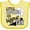 Banana, variant on Inktastic Little Brother and Biggest Fan Baseball Family Fan Boys or Girls Baby Bib