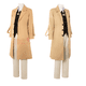 thumbnail image 5 of SBluuCosplay Disfraz de Osamu Dazai para Cosplay Chaqueta larga Abrigo Disfraz de Halloween y Navidad, 5 of 5