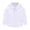 White, variant on XYAIYT Boys Button Down School Uniform Shirts Turndown Lapel Long Sleeve Basic Dress Shirt Solid Color Fall Wear