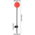 thumbnail image 4 of Woeilo Embout de Canne à Ressort Boule Rouge, 5 Pcs Embout de Canne à Pêche sur Glace Haute Résistance Durable pour Réservoir de Pêche, 4 of 5