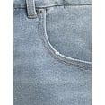 thumbnail image 2 of Terra & Sky Women's Plus Size Destructed Mom Jeans, 2 of 6
