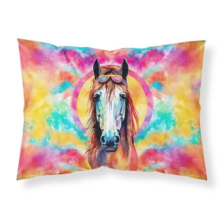 20.5 x 30 in. Unisex Hippie Animal Horse Standard Pillowcase