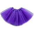 thumbnail image 1 of Women's Adult Classic Elastic 3 Layered Tulle Tutu Skirt, 1 of 5