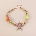 thumbnail image 4 of MesaSe Collier Ras du Cou Coquillage Étoile de Mer Unique pour Grand Collier Rétro Pendentif Bijou Cadeau, 4 of 9