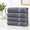 01: Cool Grey-4 Piece Bath Sheets, variant on Large Bath Sheets Absorbent Quick Dryton 4 Pack - Black