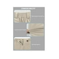 thumbnail image 7 of Little Donkey Andy Women's 10 Inches Quick Dry Hiking Cargo Shorts Lightweight Bermuda Golf Shorts Outdoor Travel Dark Khaki Size XL, 7 of 7