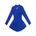 thumbnail image 4 of Aislor Women's Lyrical Figure Ice Skating Dress Skirted Leotard Dresses Ballet Dance Costume, 4 of 7