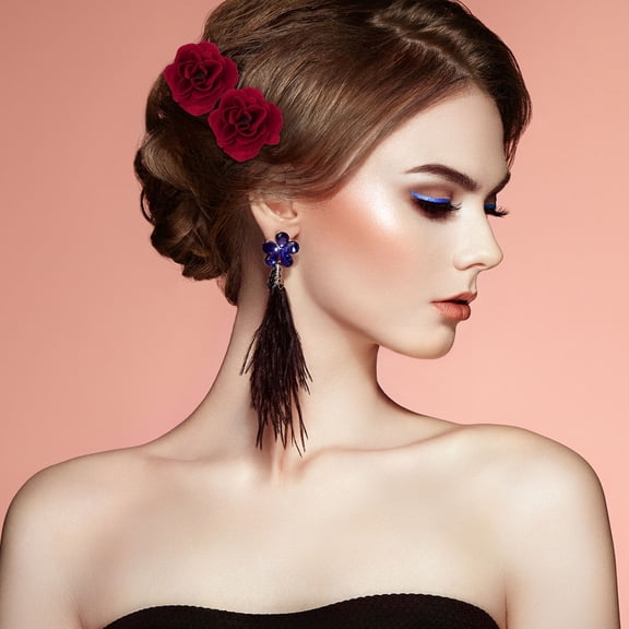 NICEXMAS Hair Pieces for Women Hair Pin Alloy 6Pcs