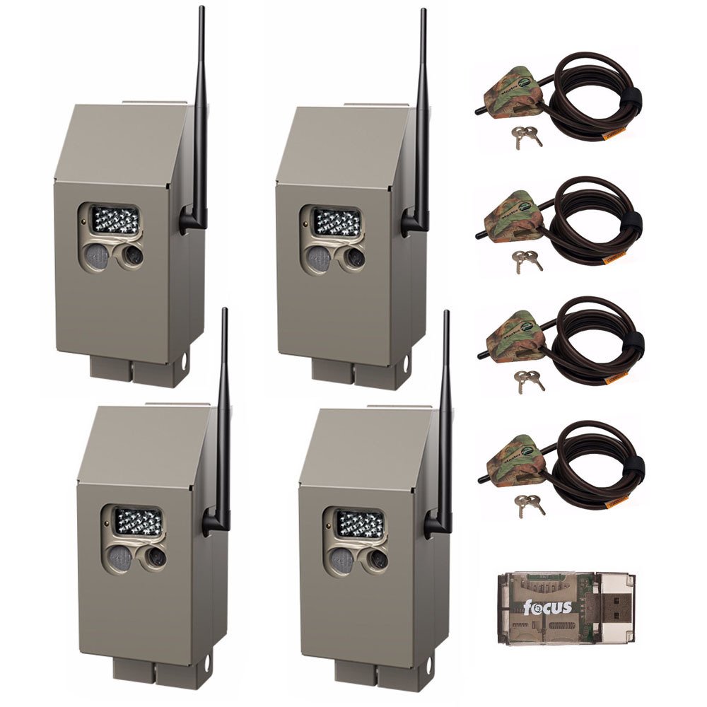 Cuddeback Security Box for JSeries Trail Cameras and Cable Lock (4