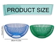 thumbnail image 3 of Nest Fruit Bowl with Drainer - Modern Home Decor,Creative Fruit Basket for Kitchen Counter,Dining Table,Living Room Coffee Table - Stylish Ins Aesthetic Storage & Display (Green), 3 of 8