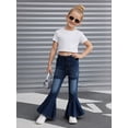 thumbnail image 4 of PureChapter Girls Bell-Bottom Jeans,Sizes 4-7, 4 of 8