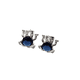 thumbnail image 2 of ARETES DE RANA AZUL DE PLATA 1 PAR, 2 of 4
