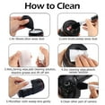 thumbnail image 4 of Phone Cleaning Kit Portable Phone Cleaning Tools with Brushes  Clastic Tweezers  Swab  Wipes  Spiral Brush  Blower Electronic Devices Cleaning Kit for Watch Camera, 4 of 8