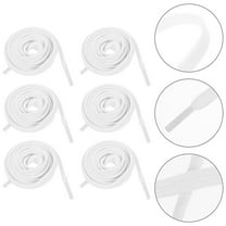 WHAMVOX 4 Pairs Flat Shoelaces Replacement Sneaker Laces Shoelaces Casual Sneakers Shoe Laces (120cm)