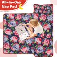 thumbnail image 4 of Pioneer Flower Floral Print Pattern Toddler Nap Mats for Kids Preschool,Sleeping Mat Bag or Kids,Toddler Sleeping Bag,Toddler Nap Mat or Daycare, 4 of 6