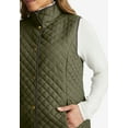 thumbnail image 4 of Jessica London Women's Plus Size Quilted Vest, 4 of 6