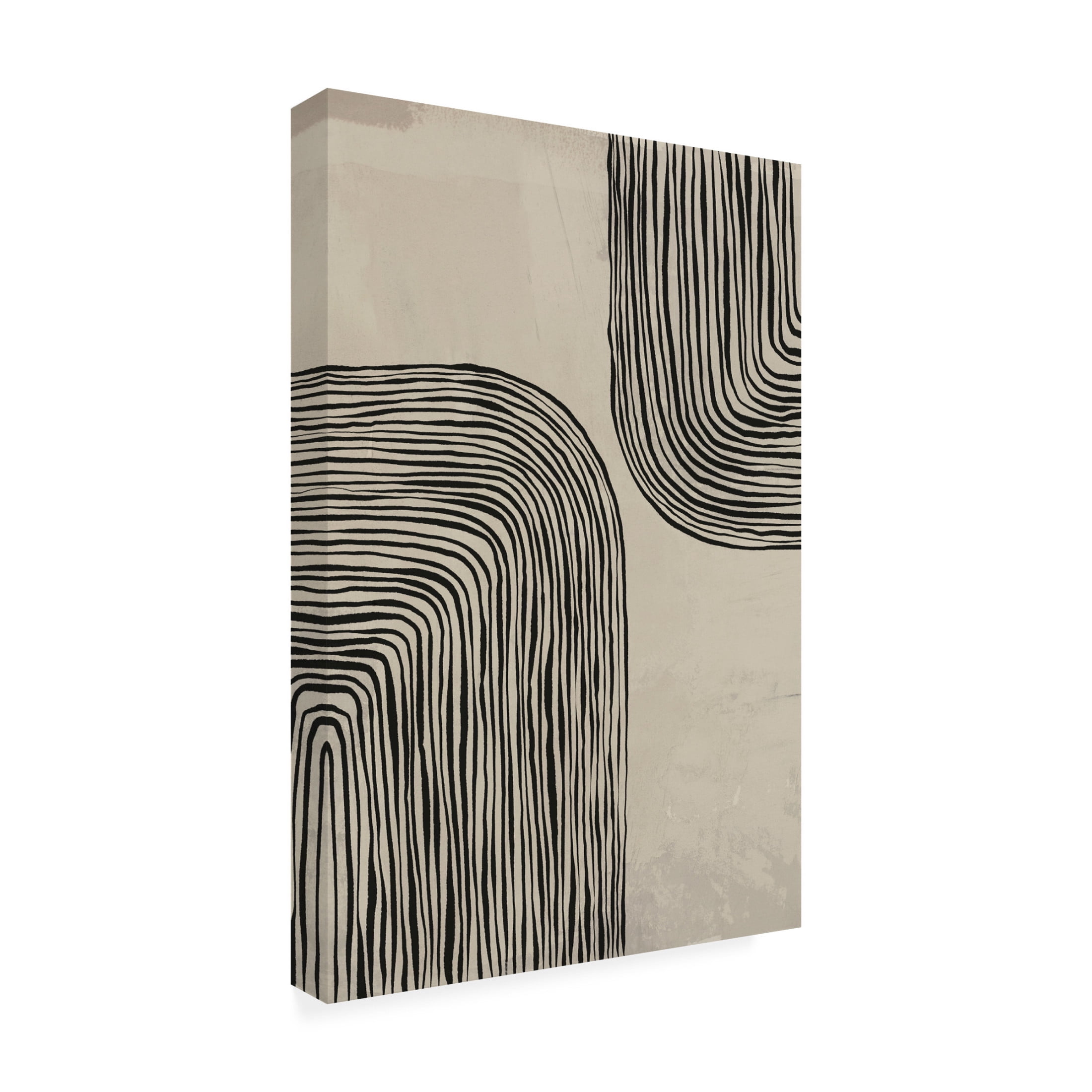 Canvas Wall Art - LivinLi 'River' Wall Art for Living Room, Bedroom, or Office Décor by Trademark Fine Art - 12 x 19 Inches