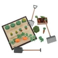 thumbnail image 1 of Mini Farm Tools Plastic Assorted Color For Kids Gardening 1 Set 3.5x3.5x0.8in, 1 of 9