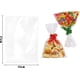 thumbnail image 3 of BRILLAR Bolsas transparentes para dulces con lazos de colores variados - Paquete de 50 - Bolsas de plástico transparente para dulces, galletas, refrigerios - Perfectas para cumpleaños y el, 3 of 5