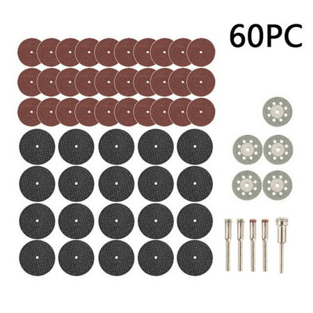 

Cutting Wheels Disc Mandrels Wood 60pcs Wheel Set Wheel Set Rotary 545 Wheels Hss Wheels Hss Saw Rotary Tool 545 Hss Saw Resin Wood Stone Metal Resin Disc Mandrels Set Rotary Tool Ziem Laoshe