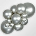 thumbnail image 3 of 18 inch Sempertex Reflex Silver Latex Balloons (15 Pack) - Party Supplies Decorations, 3 of 3