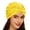 Yellow, variant on Boyscolos Velvet Turban Head Wrap for Women, Twist Knot Pre Tied Hair Cover Sleeping Bonnet Chemotherapy Head Scarf Yellow One Size