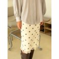 thumbnail image 5 of LMLYSoH Women's Casual Midi Skirt Elegant Dot Print Slim Fit Knee Length Skirt for Party Work Daily Wear, 5 of 7