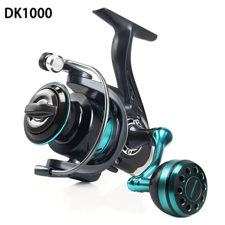 1000-7000 Series Spinning Fishing Reel 5.2:1 Gear Ratio All Metal Handle Large Capacity Spool