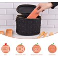 thumbnail image 4 of FrostHike 2 Sets Reusable Utensil Set with Case. Portable Camping Fork Knife Spoon Set. Wheat Straw Travel Utensils for Lunch Box. for School Work Lunch or Daily Use (Yellow. Orange), 4 of 5