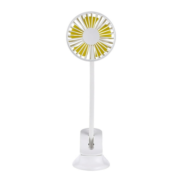 Clip On Fan With Built-in Power Bank 9.3 cm x 11.6 cm x 35 cm Portable Desktop Fan For Stroller Dormitory Use