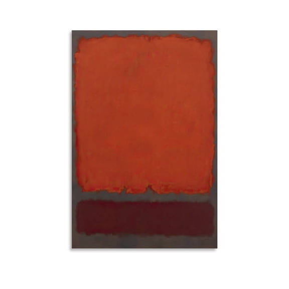 Painter Mark Rothko Abstract Color Field 1 Posters Aesthetic Poster Print Art Painting Posters Decor 12x18inch(30x45cm)